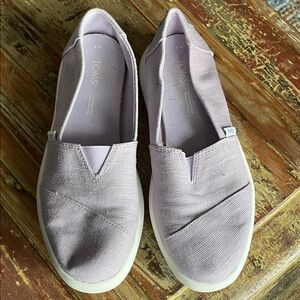 TOMS Women's Casual Flats - Soft Lavender